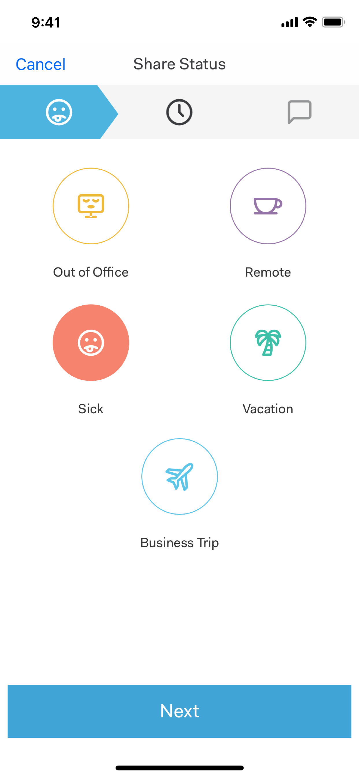 Out of office app